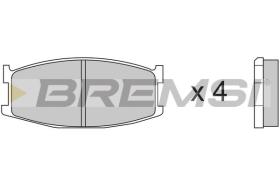 BREMSI BP2152-1 - JGO.PAST.FRENO MAZDA 626