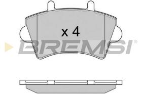 BREMSI BP2975TR - PASTILLAS DE FRENO RENAULT, NISSAN, OPEL