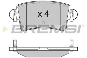 BREMSI BP3074TR - PASTILLAS DE FRENO RENAULT, NISSAN, OPEL