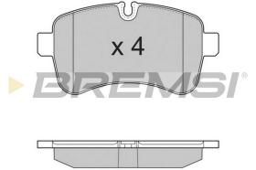 BREMSI BP3315TR - PASTILLAS DE FRENO IVECO