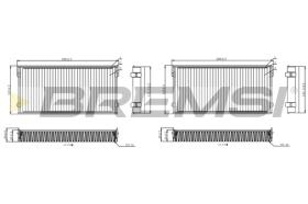 BREMSI FC0948C - FILTRO HABITACULO BMW