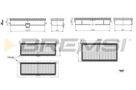 BREMSI FC1557 - FILTRO HABITACULO FIAT, PEUGEOT, CITROEN