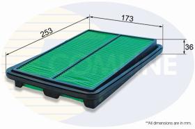 COMLINE EAF895 - FILTRO DE AIRE COMLINE - SUST.  EAF989