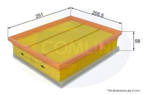 COMLINE EAF899 - FILTRO DE AIRE COMLINE