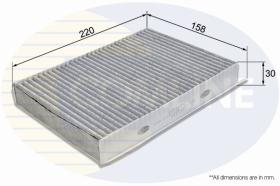 COMLINE EKF343A - FILTRO HABITACULO COMLINE