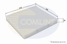 COMLINE EKF407 - FILTRO HABITACULO COMLINE