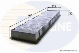 COMLINE EKF252A - FILTRO HABITACULO COMLINE - SUST.  EAF538