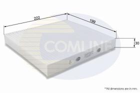 COMLINE EKF207 - FILTRO HABITACULO COMLINE - SUST.  CHN12900