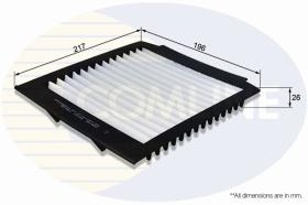 COMLINE EKF152 - FILTRO HABITACULO COMLINE - SUST.  EAF563