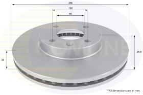 COMLINE ADC1158V - DISCO FRENO COMLINE