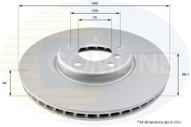 COMLINE ADC1791VR - DISCO FRENO REVESTIDO COMLINE