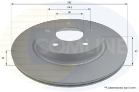 COMLINE ADC0297V - DISCO FRENO REVESTIDO COMLINE