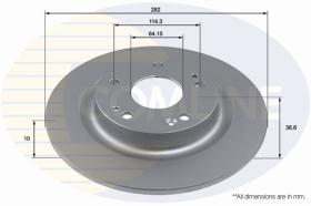 COMLINE ADC4032 - DISCO FRENO REVESTIDO COMLINE