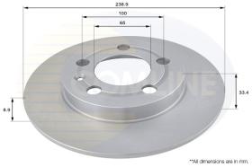 COMLINE ADC1443 - DISCO FRENO COMLINE