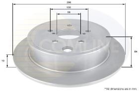 COMLINE ADC0823 - DISCO FRENO COMLINE