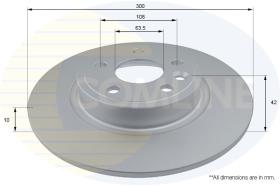 COMLINE ADC1283 - DISCO FRENO REVESTIDO COMLINE