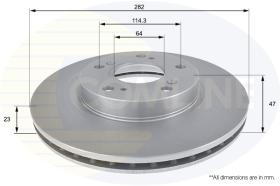 COMLINE ADC0574V - DISCO FRENO COMLINE