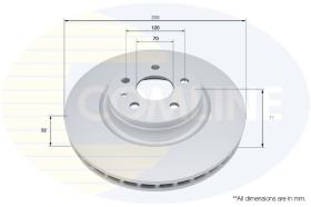 COMLINE ADC5113V - DISCO FRENO REVESTIDO COMLINE- SUST.  ADC5190V