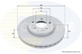 COMLINE ADC2978V - DISCO FRENO REVESTIDO COMLINE