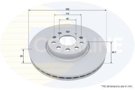 COMLINE ADC5105V - DISCO FRENO REVESTIDO COMLINE