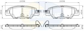 COMLINE CBP32416 - PASTILLAS DE FRENO COMLINE