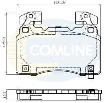 COMLINE CBP32372 - PASTILLAS DE FRENO COMLINE