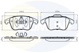 COMLINE CBP03002 - PASTILLAS DE FRENO COMLINE