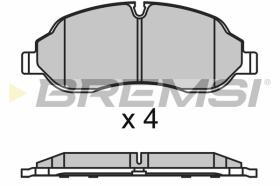 BREMSI BP3651TR - PASTILLAS DE FRENO FORD