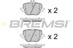 BREMSI BP3945 - PASTILLAS DE FRENO MERCEDES-BENZ