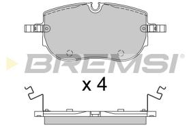 BREMSI BP3950 - PASTILLAS DE FRENO VW, AUDI, SKODA, CUPRA