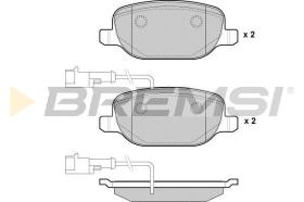 BREMSI BP3953 - PASTILLAS DE FRENO ALFA ROMEO