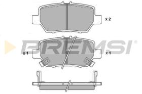 BREMSI BP3954 - PASTILLAS DE FRENO HONDA