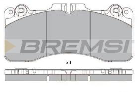 BREMSI BP3955 - PASTILLAS DE FRENO LEXUS