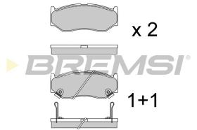 BREMSI BP3962 - PASTILLAS DE FRENO SUZUKI