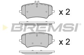 BREMSI BP3970 - PASTILLAS DE FRENO MERCEDES-BENZ