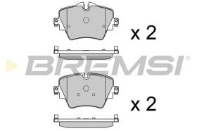 BREMSI BP3975 - PASTILLAS DE FRENO BMW