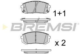 BREMSI BP3977 - PASTILLAS DE FRENO KIA