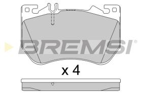 BREMSI BP3978 - PASTILLAS DE FRENO MERCEDES-BENZ