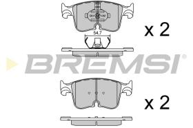 BREMSI BP3982 - PASTILLAS DE FRENO VW, AUDI