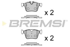 BREMSI BP3988 - PASTILLAS DE FRENO JAGUAR
