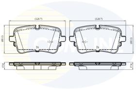 COMLINE CBP03414 - PASTILLAS DE FRENO COMLINE
