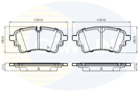 COMLINE CBP03525 - PASTILLAS DE FRENO COMLINE