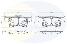 COMLINE CBP04015 - PASTILLAS DE FRENO COMLINE