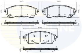 COMLINE CBP33067 - PASTILLAS DE FRENO COMLINE