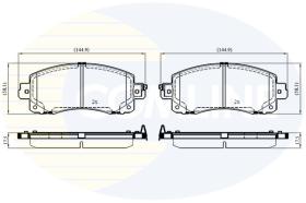 COMLINE CBP33298 - PASTILLAS DE FRENO COMLINE