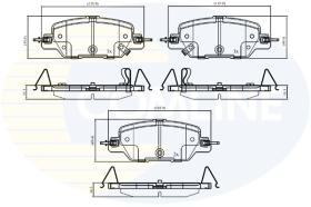 COMLINE CBP33301 - PASTILLAS DE FRENO COMLINE