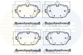 COMLINE CBP33530 - PASTILLAS DE FRENO COMLINE