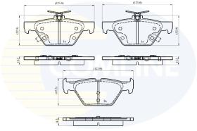 COMLINE CBP33651 - PASTILLAS DE FRENO COMLINE
