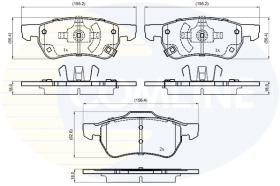 COMLINE CBP33652 - PASTILLAS DE FRENO COMLINE