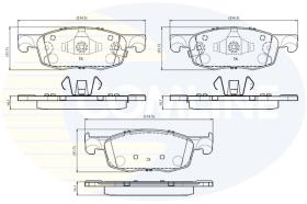 COMLINE CBP34024 - PASTILLAS DE FRENO COMLINE